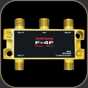 Audioquest 75Ω Splitter F to 4F