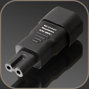 GigaWatt IEC320-C7 Plug Adapter