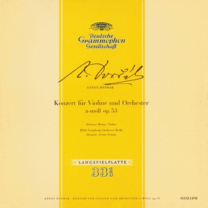 Anton Dvorak - Konzert für Violine und Orchester