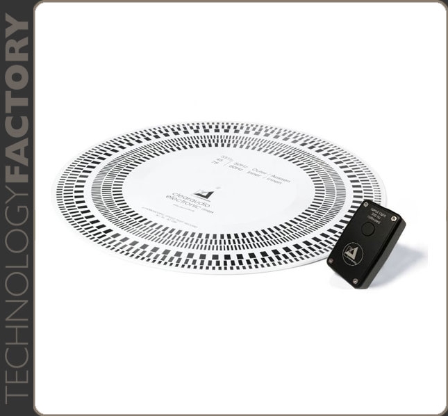 Clearaudio Stroboscope Speed Light V2 + Stroboscope Test Record