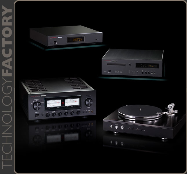 Luxman Black Edition Stack