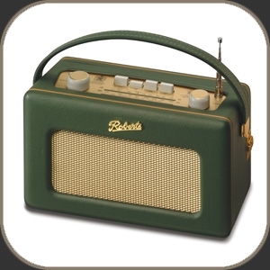 Roberts Radio Revival - Real Leather Racing Green