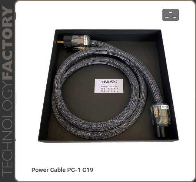 Audes Power Cable PC-1