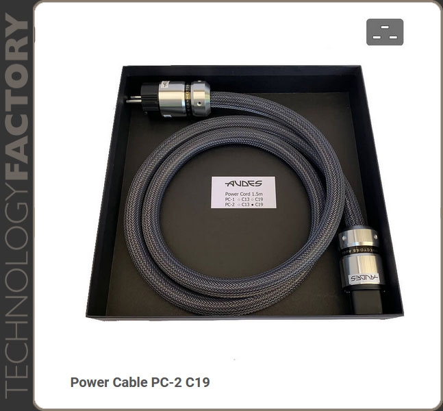 Audes Power Cable PC-2