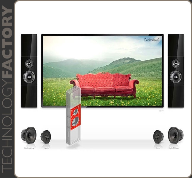 Audio Physic Classic On-Wall - Black Glass