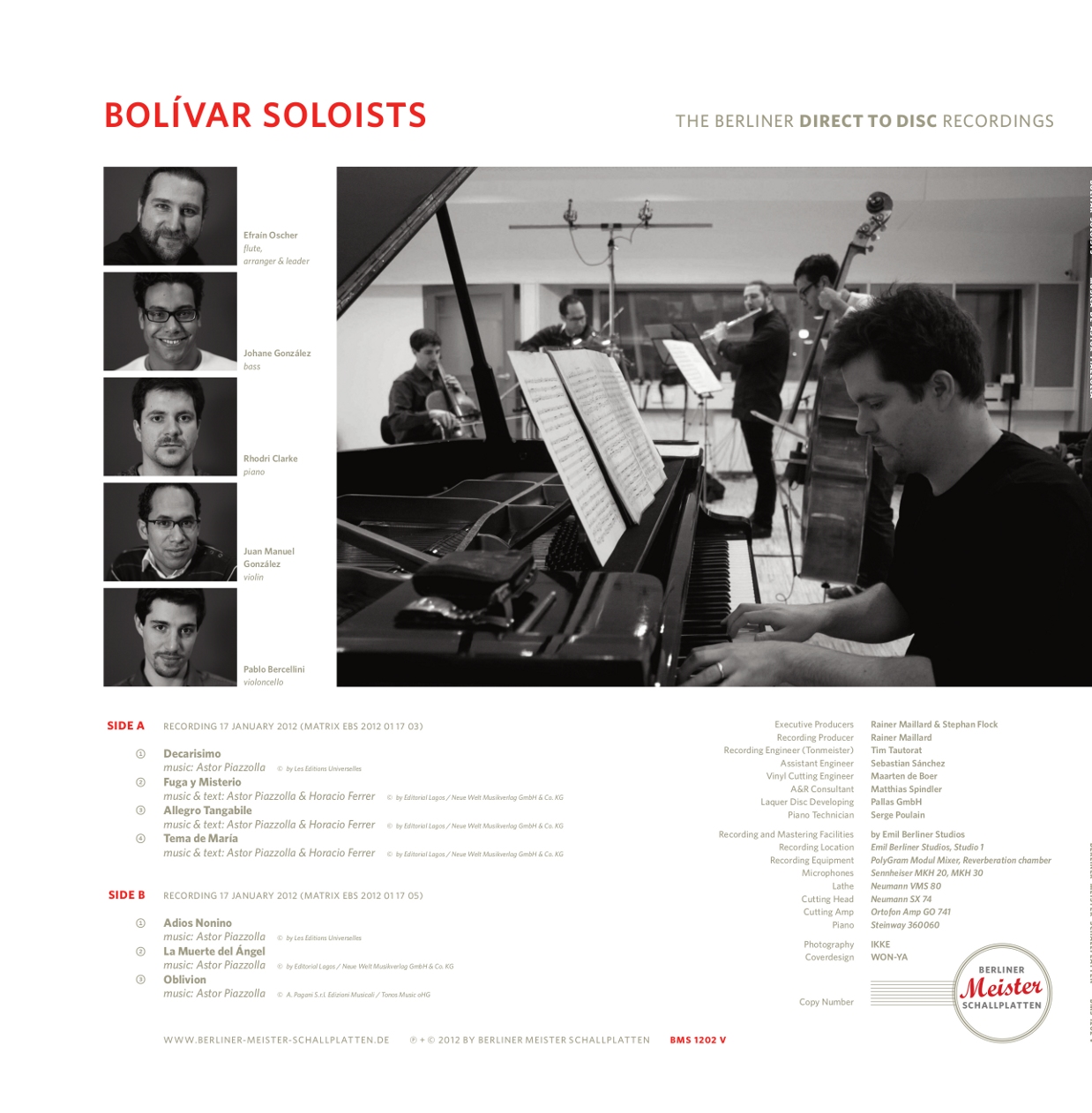 Bolivar Soloists - Musica de Astor Piazzolla