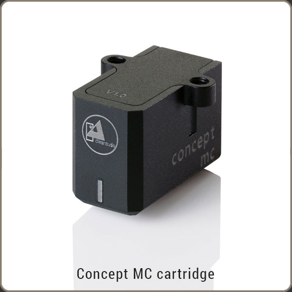 Clearaudio Concept - MC - Black/DarkWood