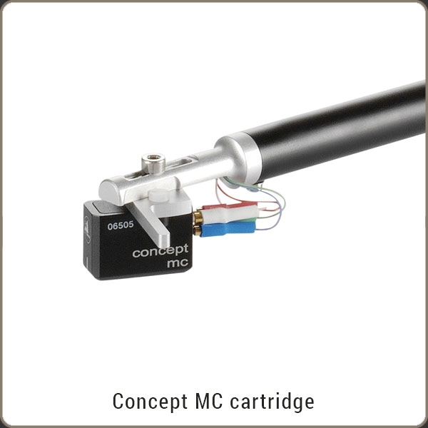 Clearaudio Concept - MC - Black/DarkWood