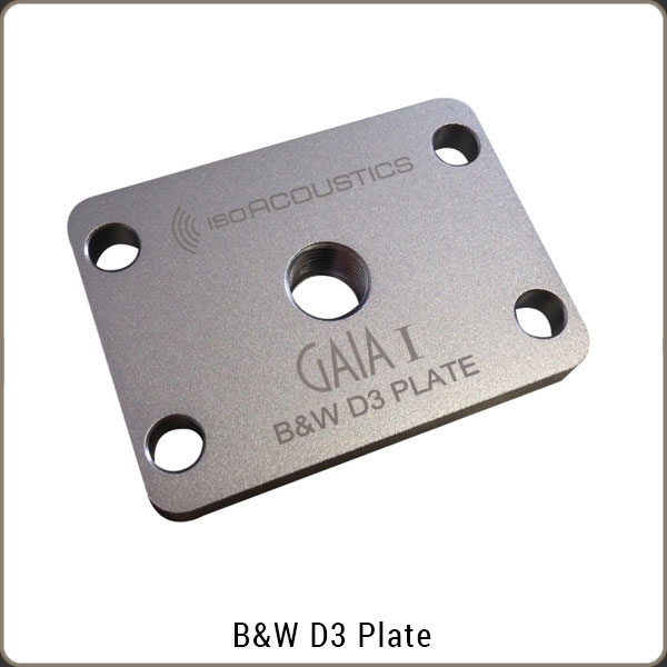 IsoAcoustics B&W Mounting Plates