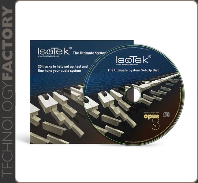 Isotek Ultimate System Set-Up Disc