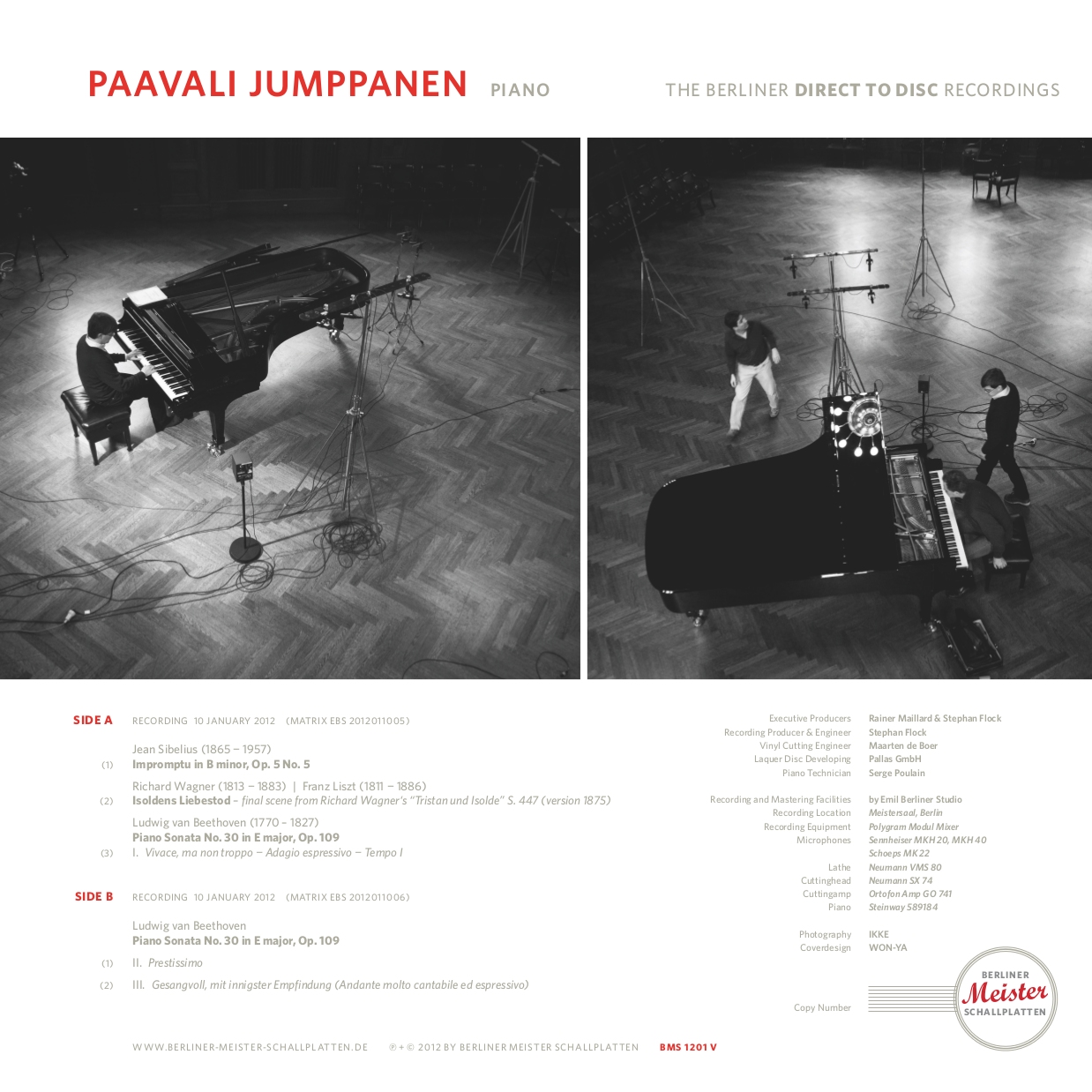 Paavali Jumppanen - Sibilius Wagner Liszt Beethoven