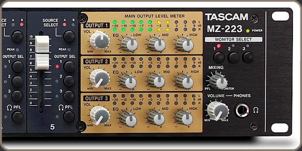 Tascam MZ-223 Mixer